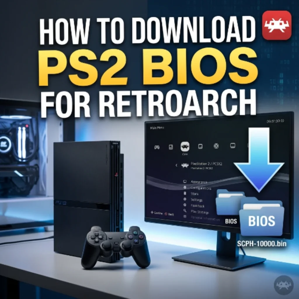 How to Download PS2 BIOS for RetroArch