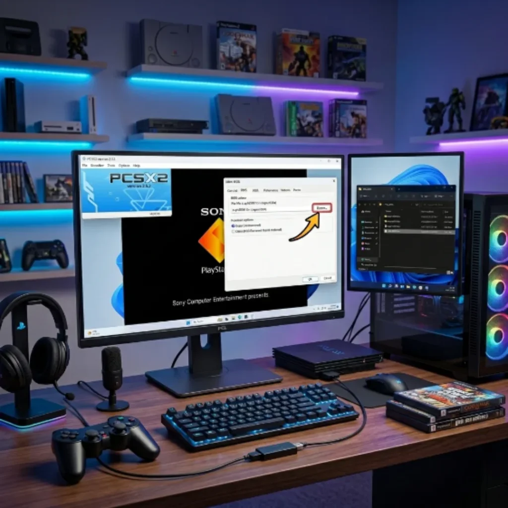 Home How to Set Up PS2 BIOS On PC