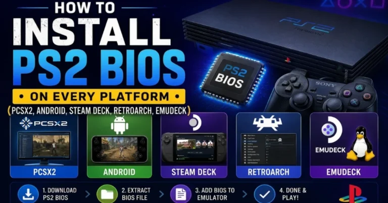 How to Install PS2 BIOS on Every Platform